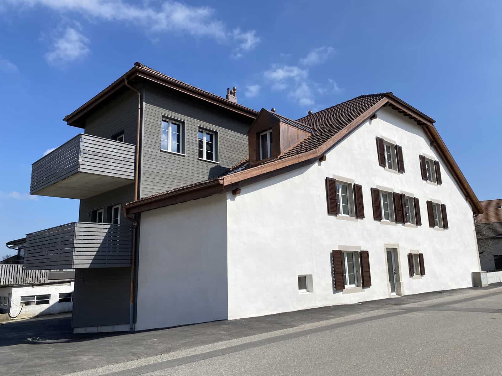 Transformation complète d’une ferme à Lignières