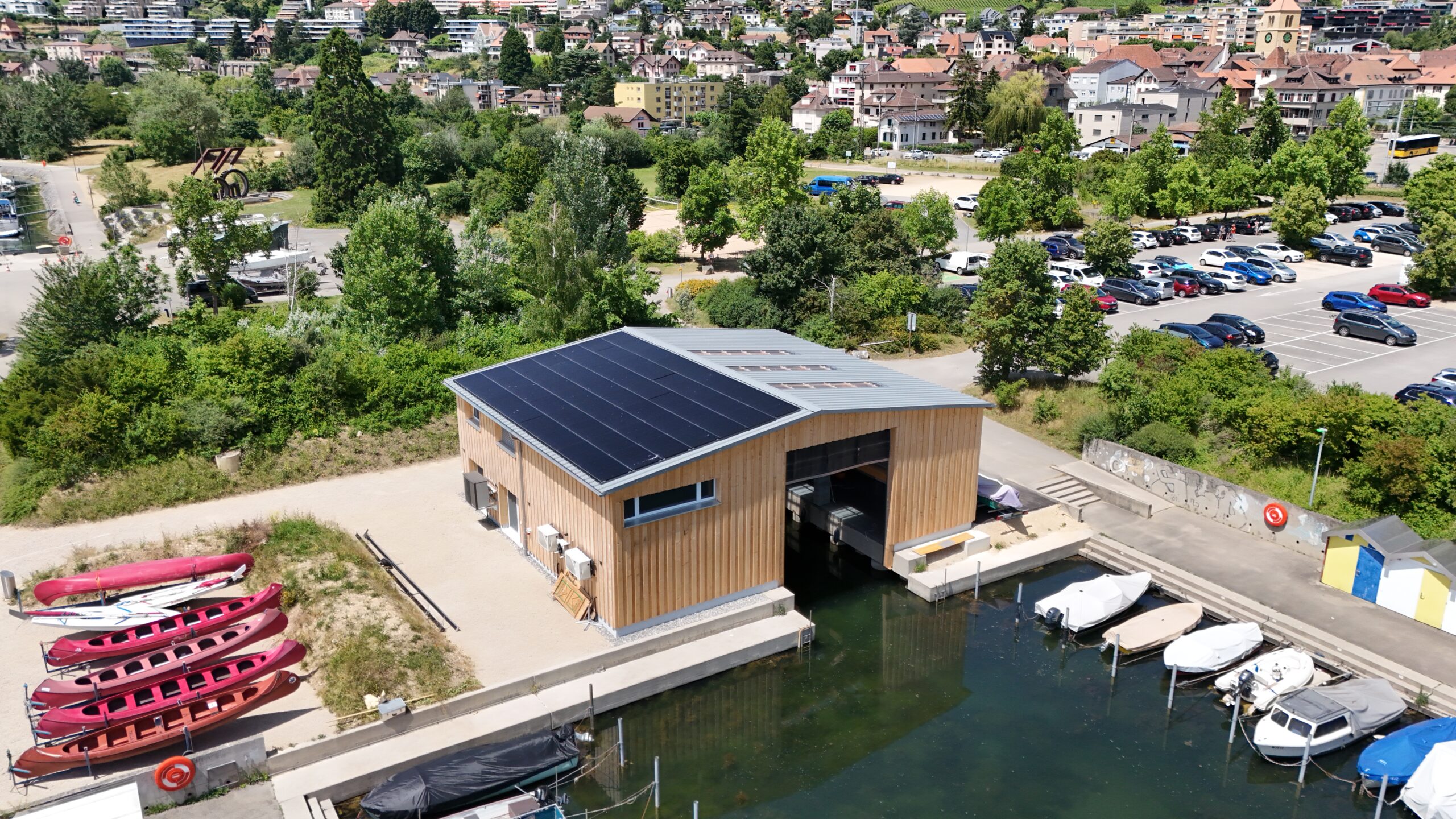 Construction d’une pêcherie