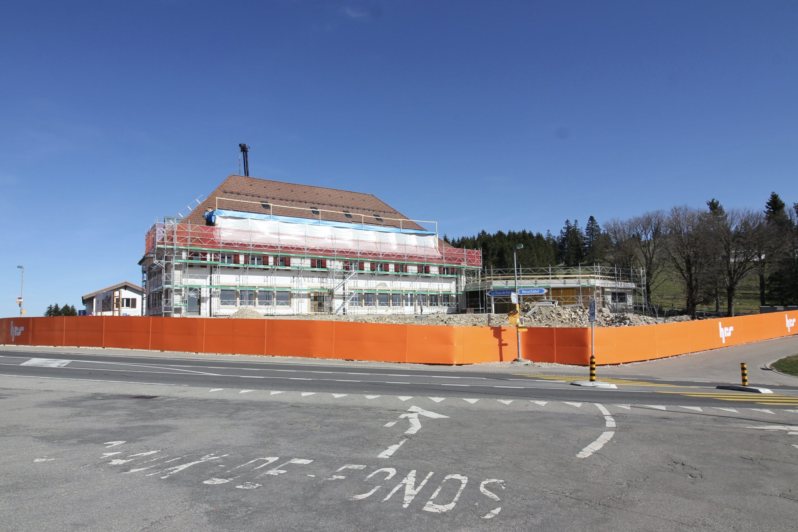 L'hôtel de la vue des alpes